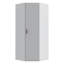 Tamekah 1 Door Manufactured Wood Wardrobe