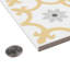 Daria 10" x 10" Porcelain Patterned Wall & Floor Tile-48698119