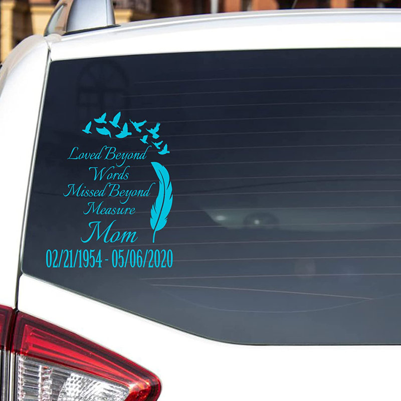 Adhésif décoratif pour fenêtre Trinx, Bleu ciel, H 15 po x l 12,5 po