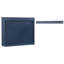 Meuble-lavabo moderne de 36 po avec lavabo et miroir, forme rectangulaire bleue, portes à fermeture douce, idéal pour meuble-lavabo simple, couleur, tiroirs-1977330689