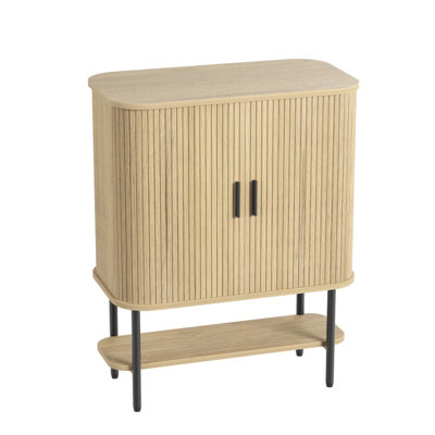 Coffee Bar Cabinet With Storage Glass Holder And Wine Rack by Ebern Designs