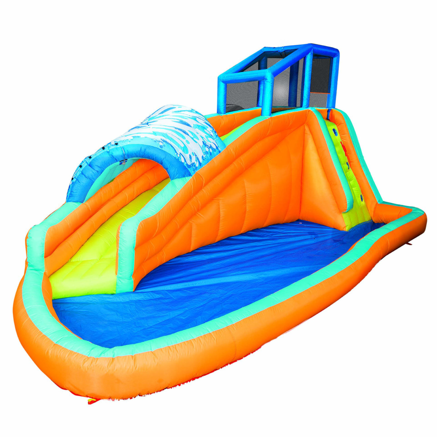Banzai Surf Rider Kids Inflatable Outdoor Aqua Lagoon Water Slide