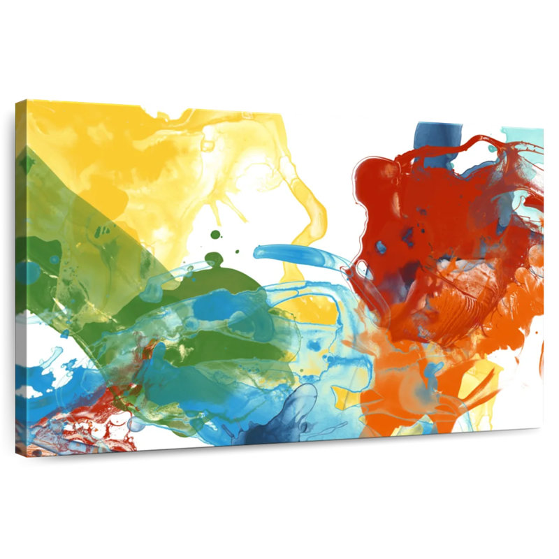 Avery Primary Abstract II, 34" H x 51" W