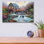 Lark Manor ™ «A visit to the Waterwheel» par John Zaccheo, art mural en verre acrylique-204112005