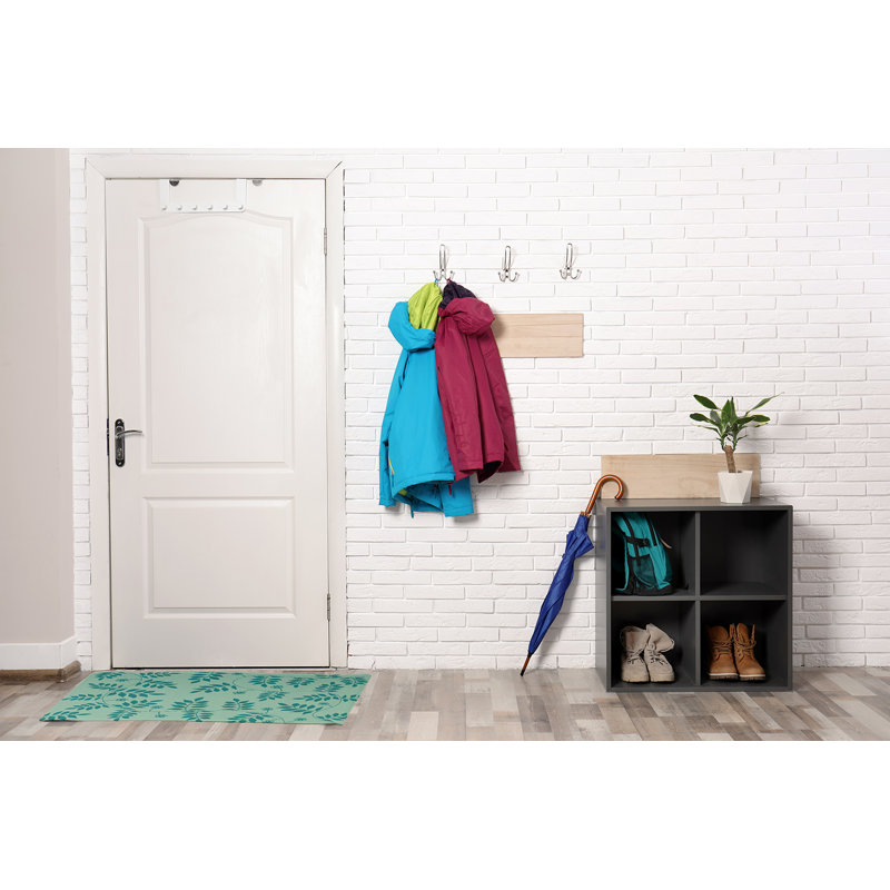 Lacole Chenille Floral Rug