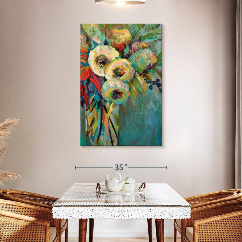 Avery Mod Floral, 48" H x 32" W
