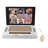 Kopinma laptop scratcher cat toy laptop with fluffy mouse interactive toys cat enrichment toys for indoor cat kitten cardboard cat scratch pads cat interactive toy to relieve boredom