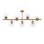 Lustre 7 lumières avec capuchon en verre-1227441091-1227441090