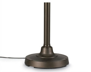 Lucio 60'' Traditional Floor Lamp, Bronze, Linen Canvas