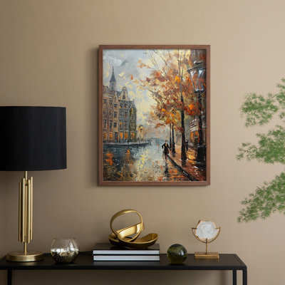LANDSCAPES Series CCCLXXXIX Framed Print - Solid Wood