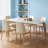 Nordic rectangular dining table-786501137