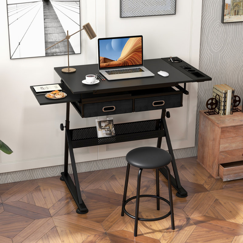 Amukta Adjustable Height Writing Desk