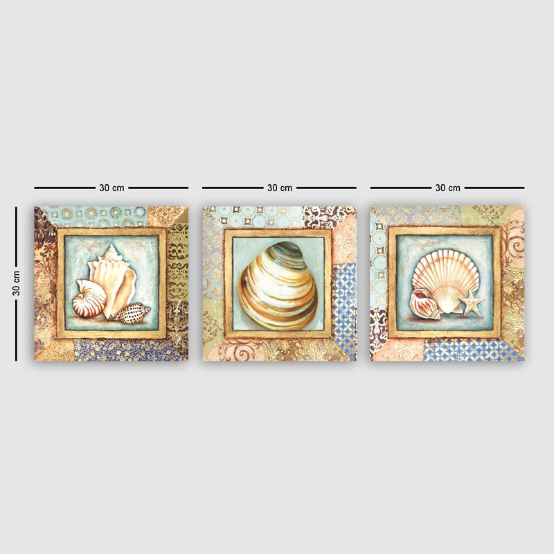 3 Piece Wrapped Canvas Panoramic Print