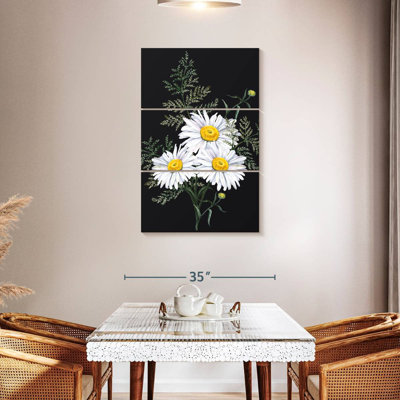Harnek Daisy Bouquet sur fond noir
