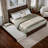 Lamareon Solid Wood Platform Bed with Footboard & Roll Out Trundle Bed-245492665-226224414