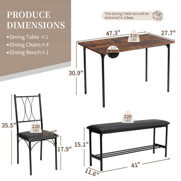 Dimensions du produit