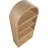 Botanical Natural Oak Veneer And Solid Wood Bookcase-739386321