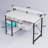 Gaming Desk with LED Lights & Power Outlets, Computer Desk with Monitor Stand & Drawers-847565113-847565116-870092451
