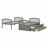 Bunk Bed With Ladder, Safety Rail, Trundle, Drawers-965868322