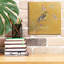 Winston Porter 'Female Goldfinch On Gold' by Danhui Nai Canvas Wall Art-1417943027