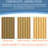 Modern 41" Wide X 59" High Wall-Mounted Oak Bathroom Vanity Mid-Century Floating Narrow Storage Cabinet 