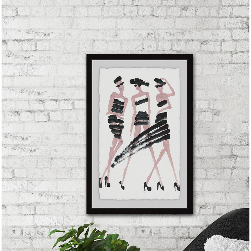 Elastic Wear - Single Picture Frame Painting, 91 cm H x 61 cm W