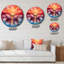 Horloge murale Swans In Love-93381944