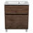 Jermail 23.4 " W Freestanding Standard Free Standing 1 Single Vanity Bathroom Vanity With Ceramic Top with Mirror-352693183
