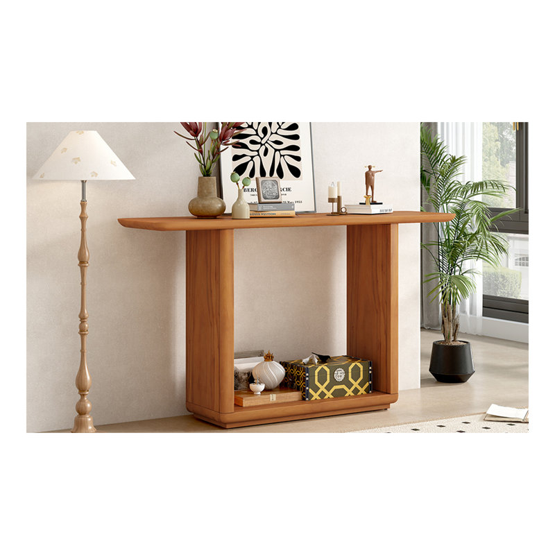 Console Mirod Elegant Minimalist, Naturel