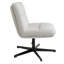 Chaise de bureau commerciale rembourrée à dossier moyen et rembourrée