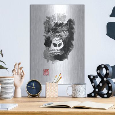 «Gorilla» par Pechane sur métal