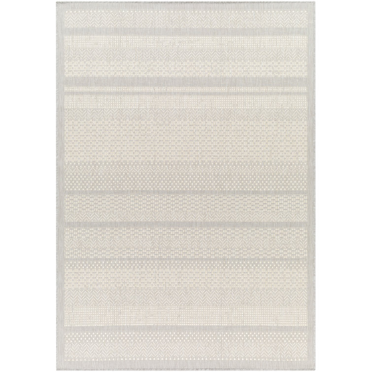 Binyamin Striped Indoor / Outdoor Rug
