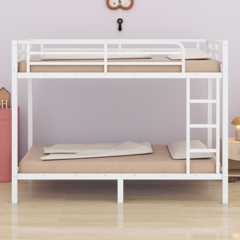 Metal Bunk Bed For Teens And Adults, Twin XL Over Twin XL