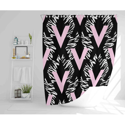 Snari Polyester Shower Curtain