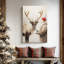 Golden Skies Green-Premium Gallery Wrapped Canvas-936443113