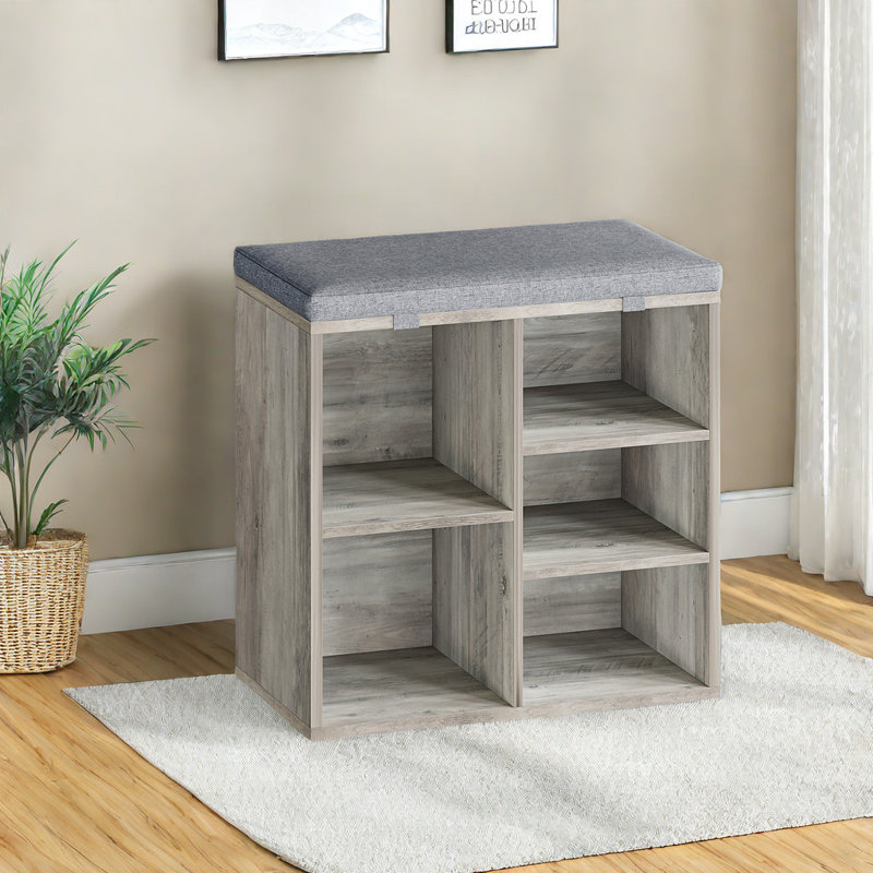 5 Pair Shoe Storage Bench