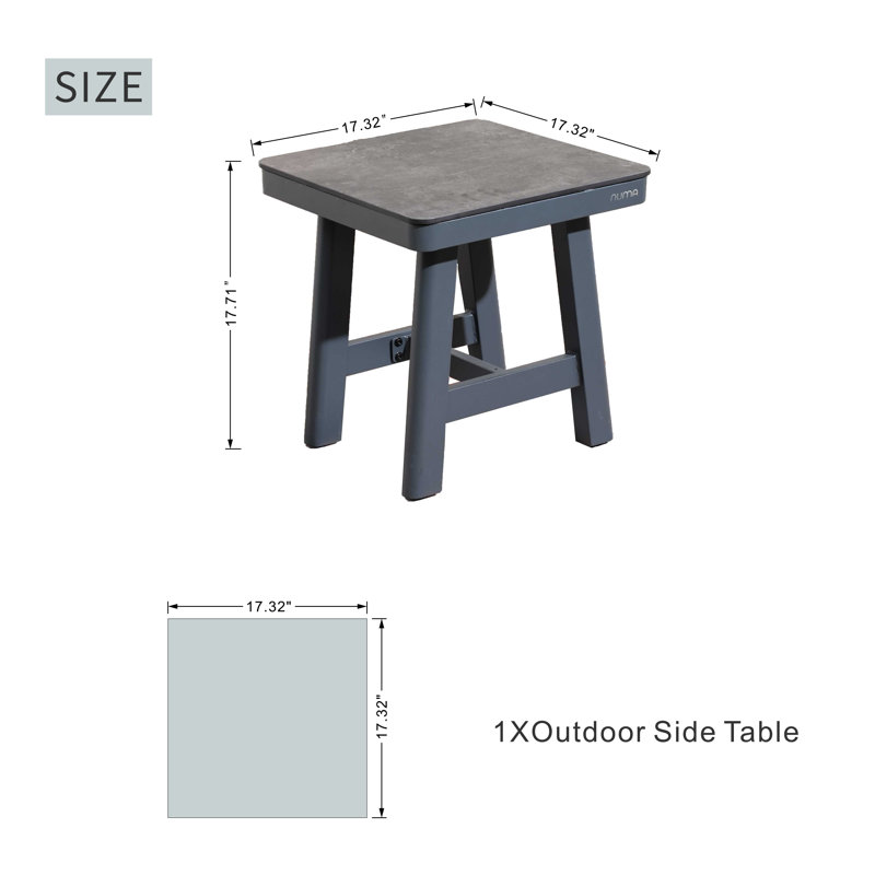 Table d'appoint extérieur