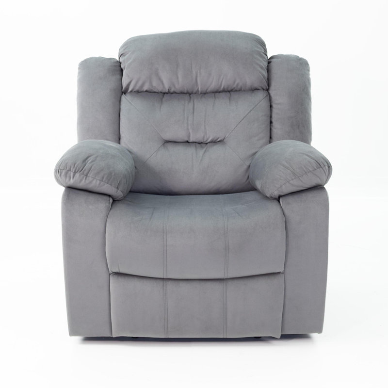 Single Recliner, Dark Gray