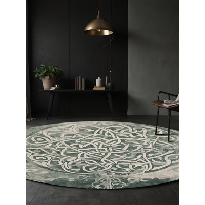 Tapis brun lavable à la machine