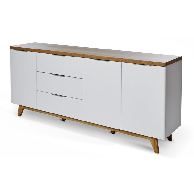 Buffet 70 portes 3 portes 3 tiroirs 