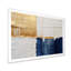 A Touch of Gold and Kings Blue - peinture abstraite, art mural-207455900-207455878