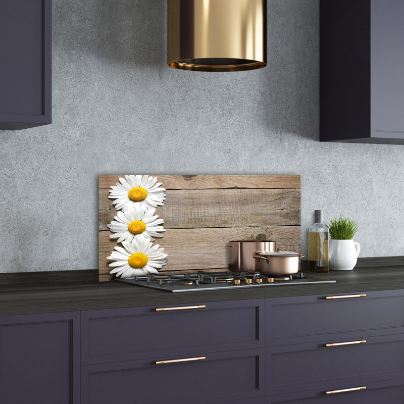 Lulcho 50cm W x 100cm L Glass Peel and Stick Panel