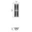 Living Hinges 1 - Light LED Flush Mounted Sconce-99924720-69150587-99954487