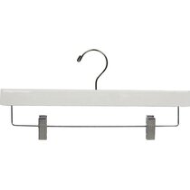 Gloss White Wooden Bar Hangers