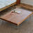 Modern solid wood cherry wood end table
