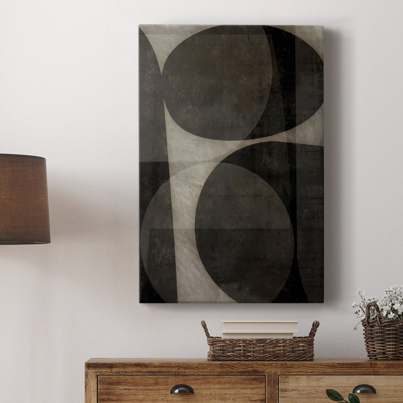 Stone Sanctuary I -Custom Wrapped Gallery Cavas, 12" H x 8" W