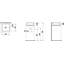 Living Square 14.2'' L Bathroom Sink
