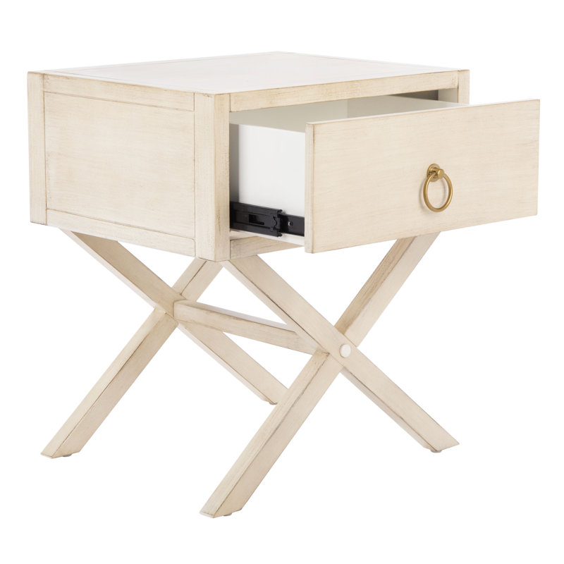 Commer 19.02'' W Nightstand, Antique White