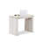 Extendable Dining Table - a Rectangle Dinner Table Top with Removable leaf & Stylish Legs, Antique White Finish-1427371359