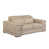 Beige Genuine Leather